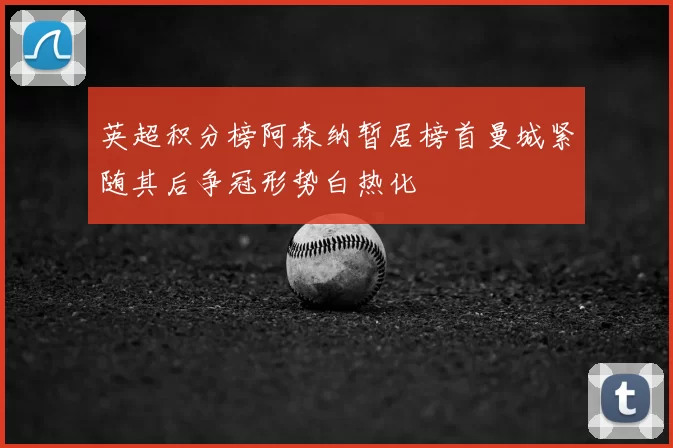 英超积分榜阿森纳暂居榜首曼城紧随其后争冠形势白热化